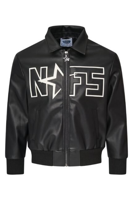 Nofs Leather Jacket Black